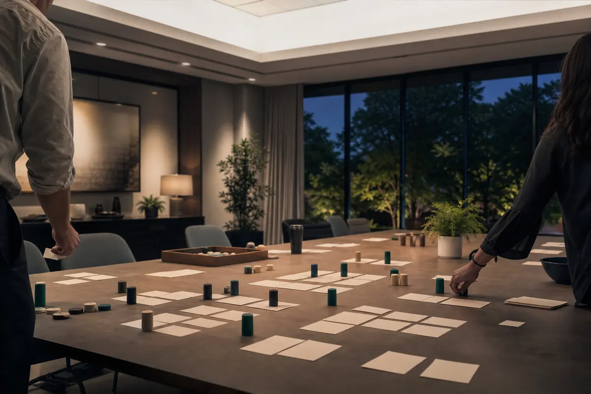 Editorial platform planning scene for Dedicated Hosting in Trumbull Center, Connecticut