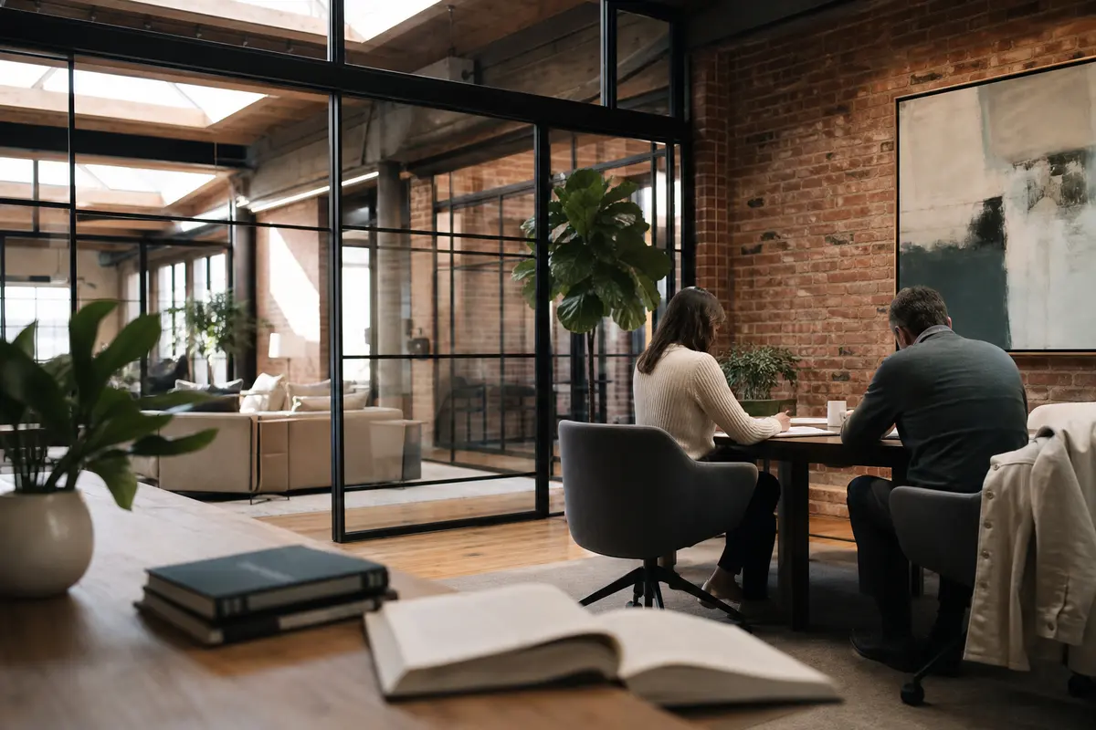 Editorial marketing planning scene for Programmatic SEO in West Hartford, Connecticut