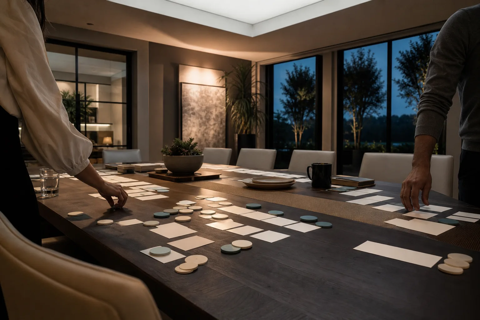 Editorial platform planning scene for Dedicated Hosting in Country Club Estates, Georgia