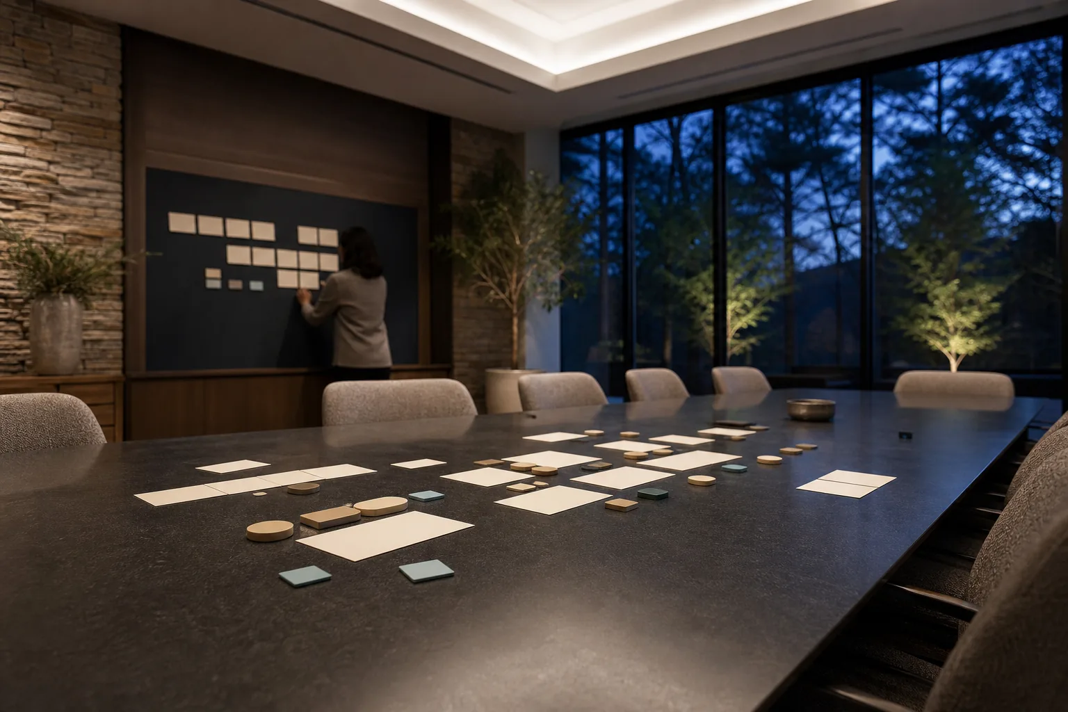 Editorial platform planning scene for Dedicated Hosting in Dahlonega, Georgia