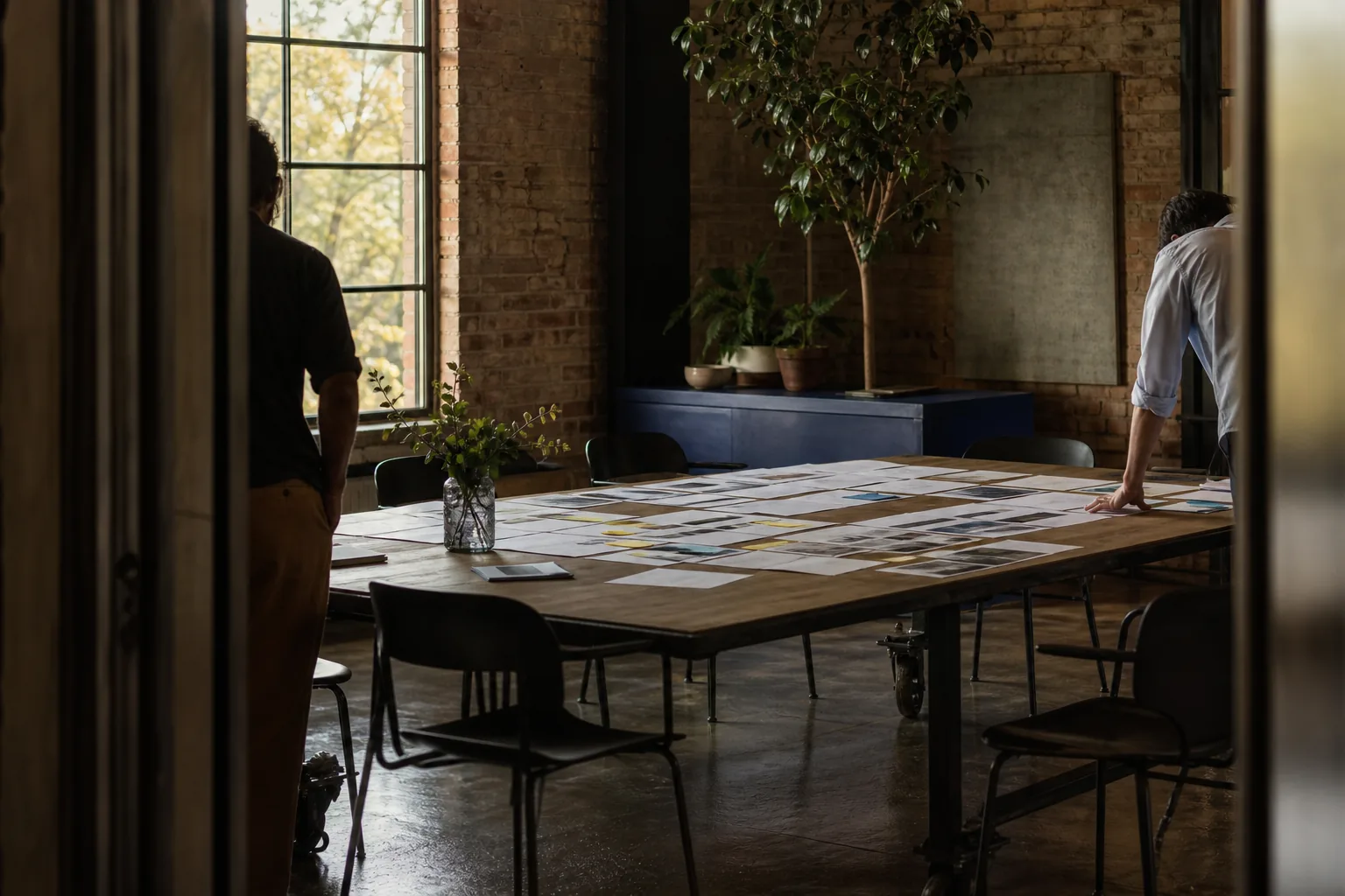 Editorial marketing planning scene for Programmatic SEO in Dallas, Georgia