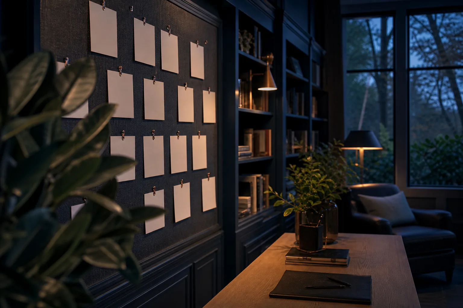 Editorial marketing planning scene for AI SEO in Eatonton, Georgia