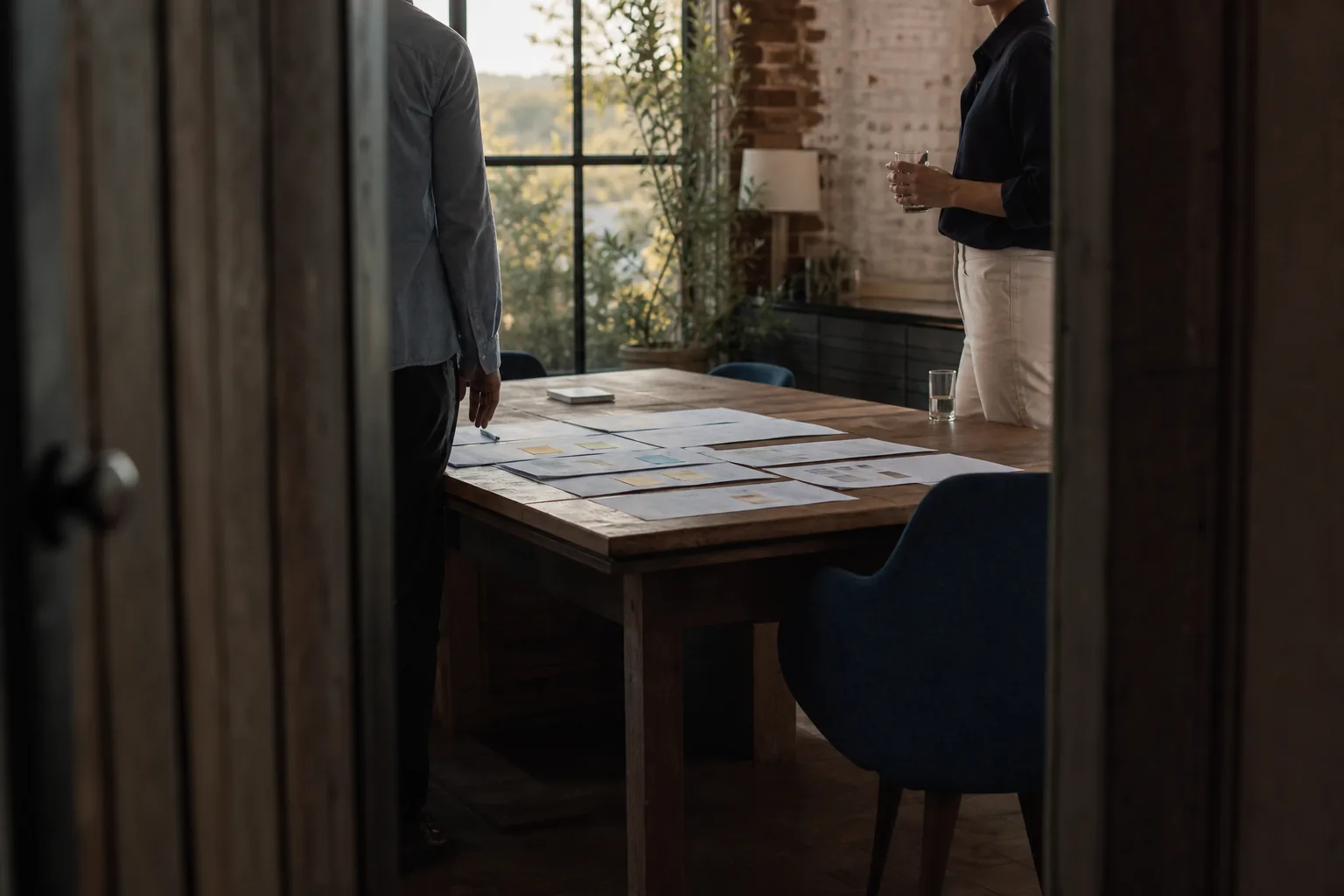 Editorial marketing planning scene for AI SEO in Gresham Park, Georgia