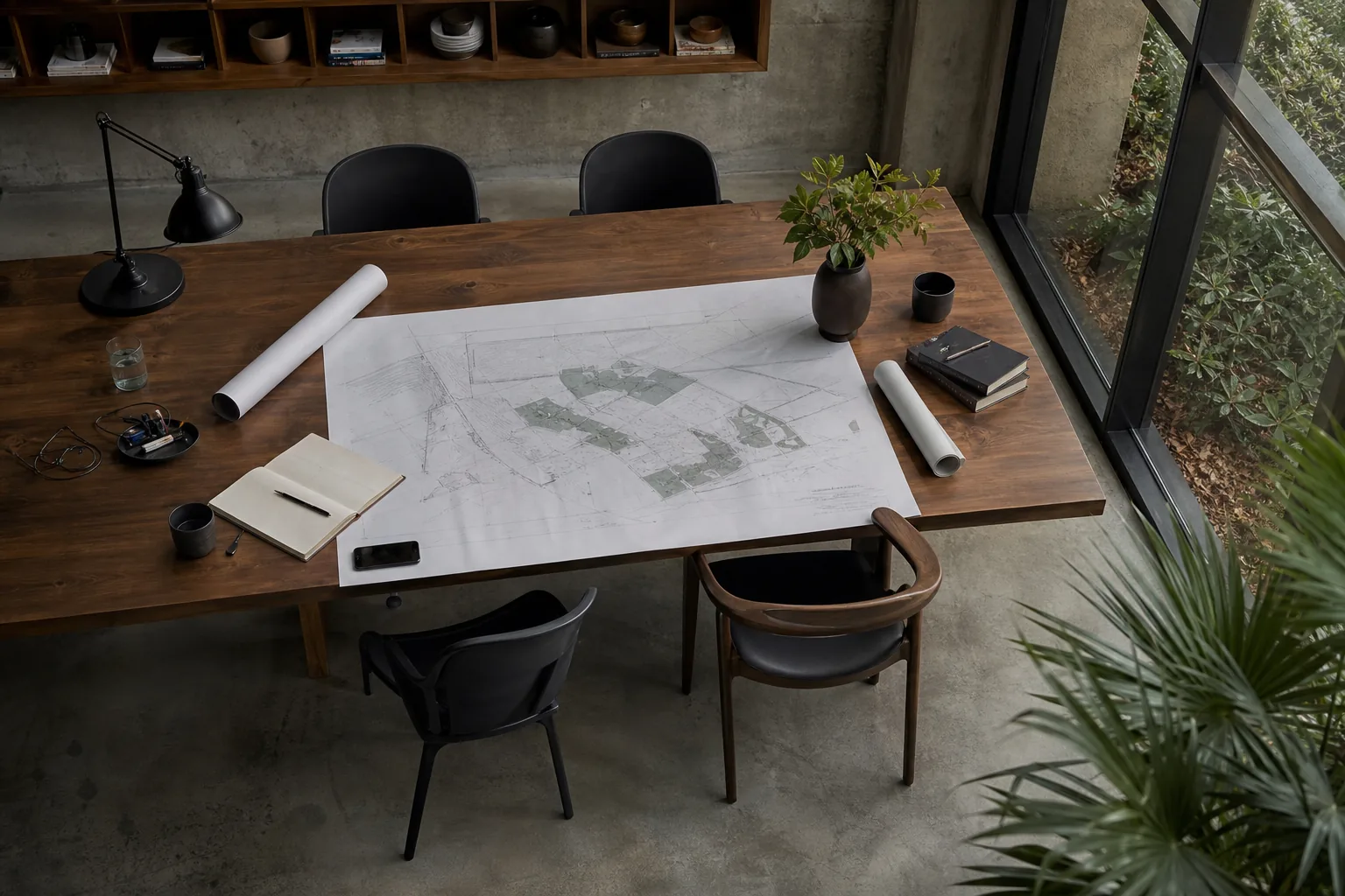 Editorial platform planning scene for Dedicated Hosting in Gresham Park, Georgia