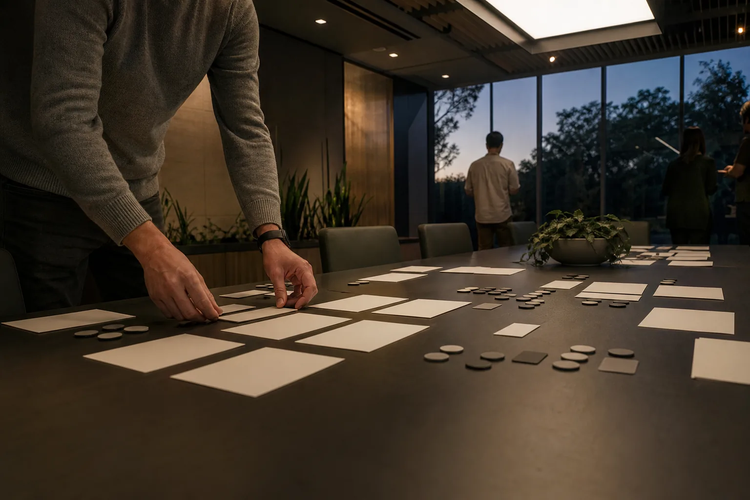 Editorial platform planning scene for Dedicated Hosting in Hapeville, Georgia