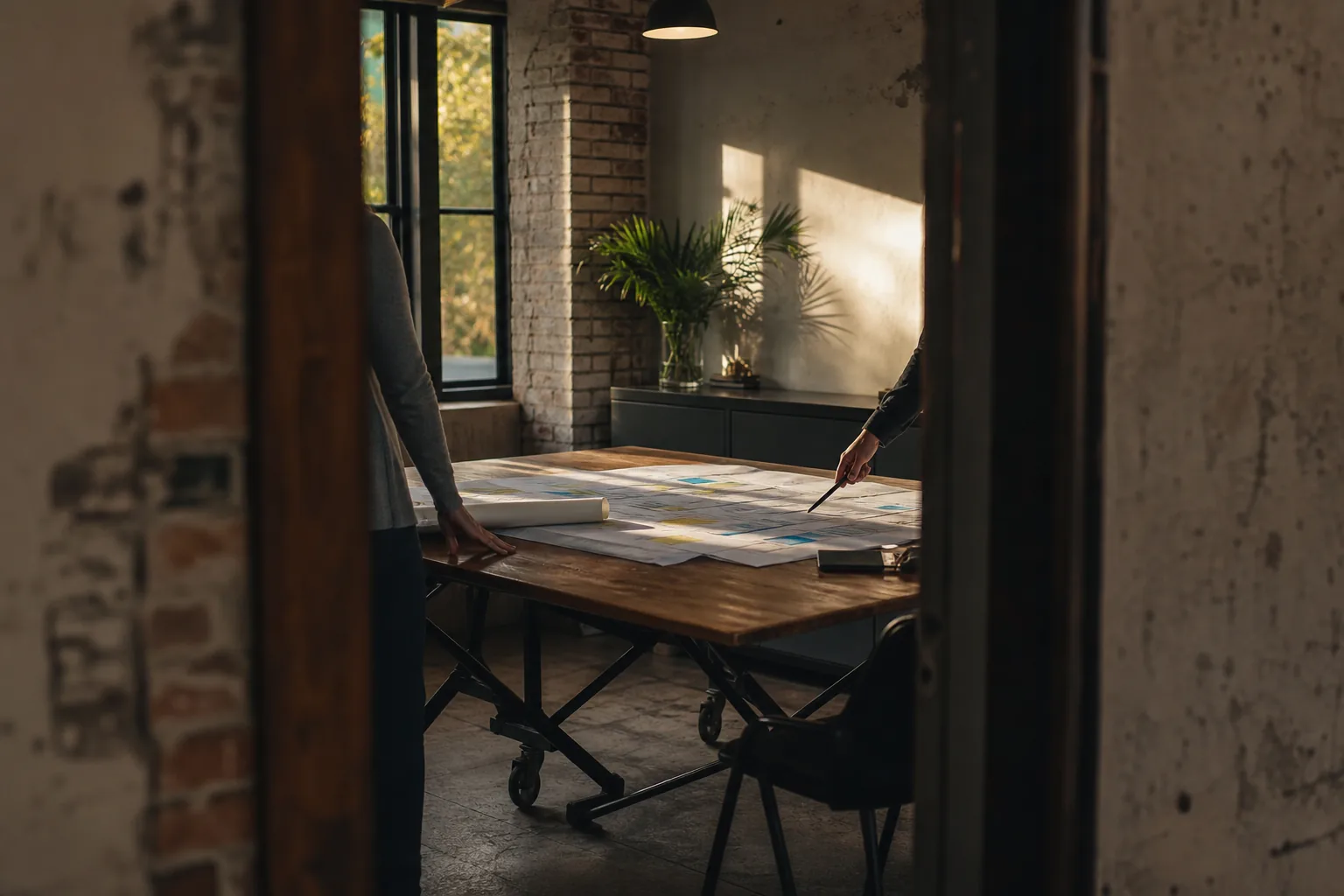 Editorial marketing planning scene for Hinesville, Georgia