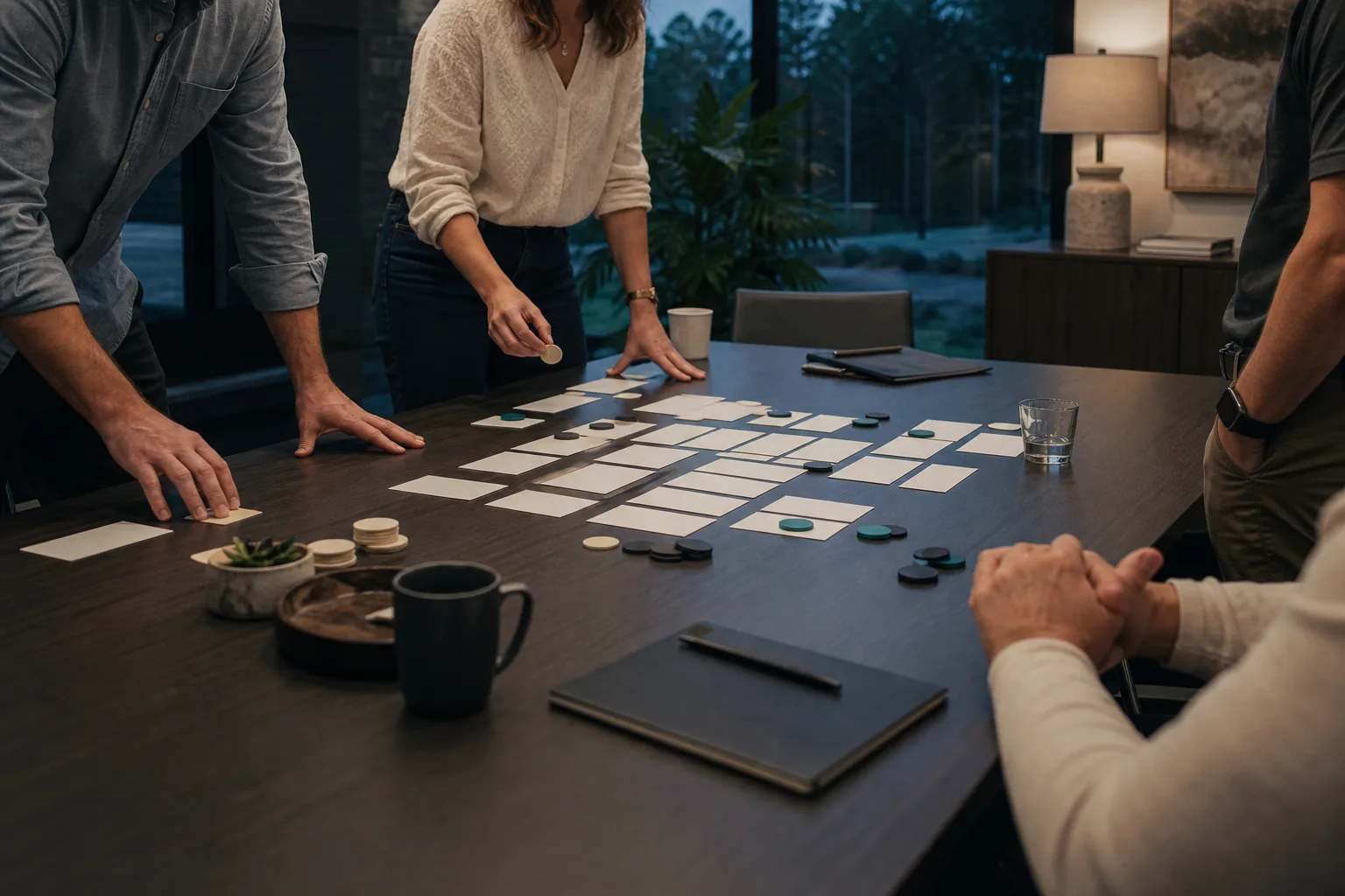 Editorial platform planning scene for Custom Software in Jackson, Georgia