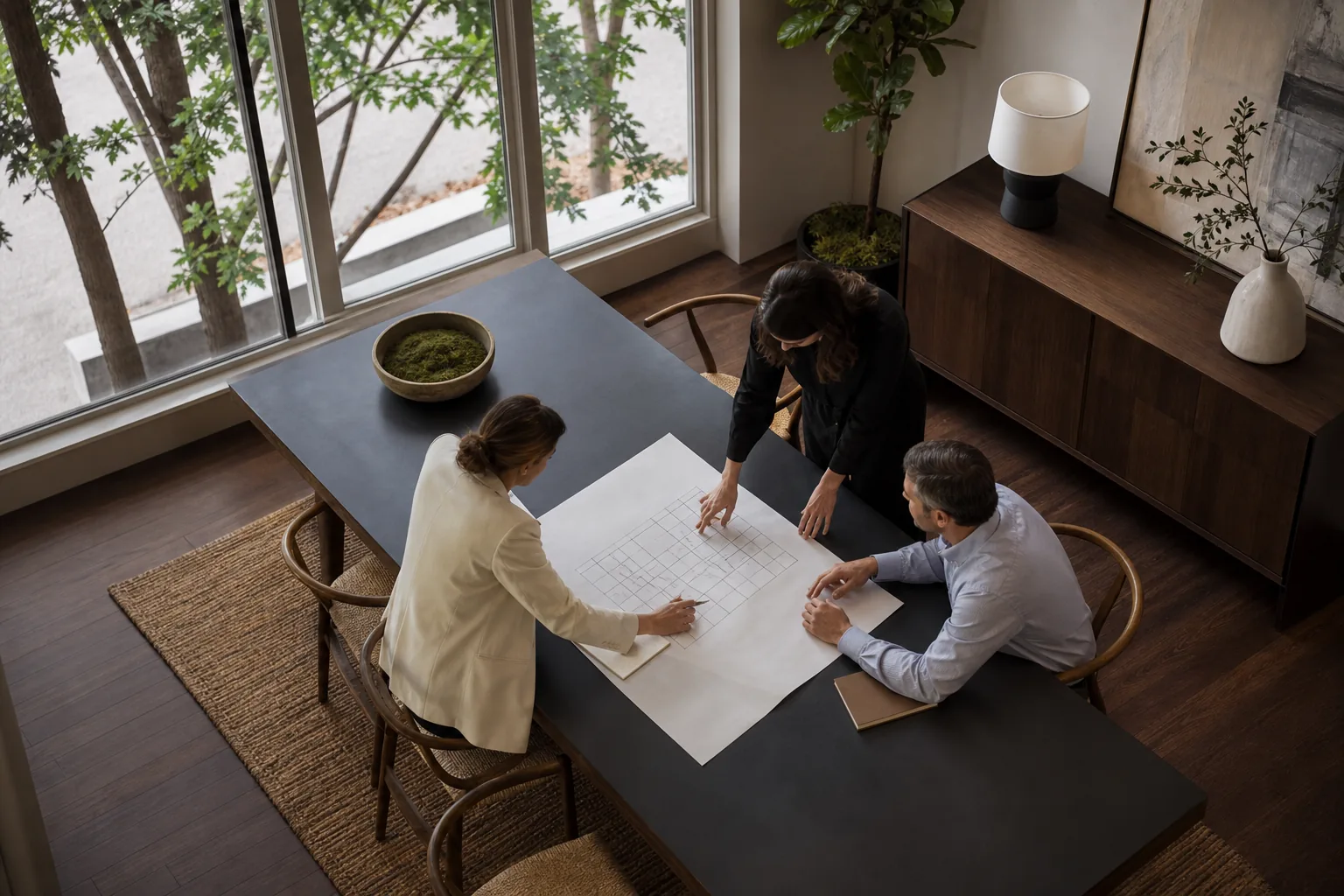 Editorial marketing planning scene for Programmatic SEO in Loganville, Georgia