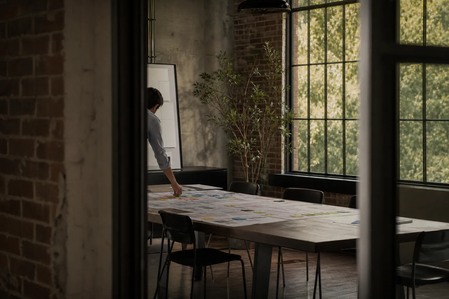 Editorial marketing planning scene for Legal News in Milledgeville, Georgia