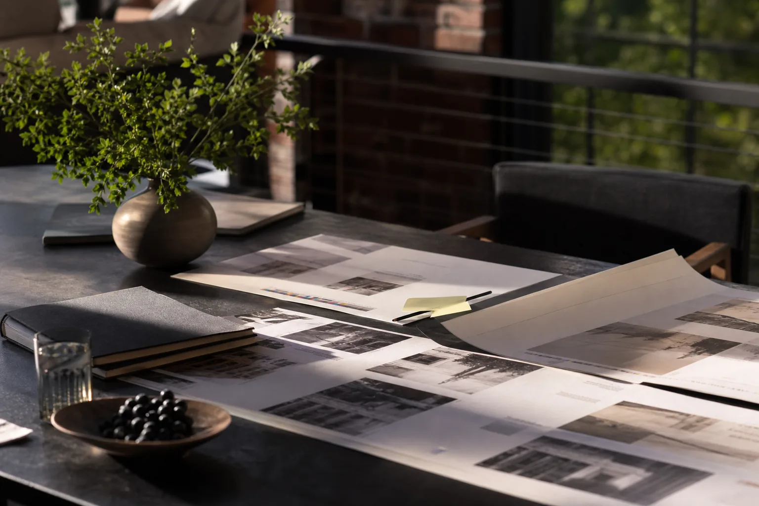 Editorial marketing planning scene for Reputation & Reviews in Roswell, Georgia