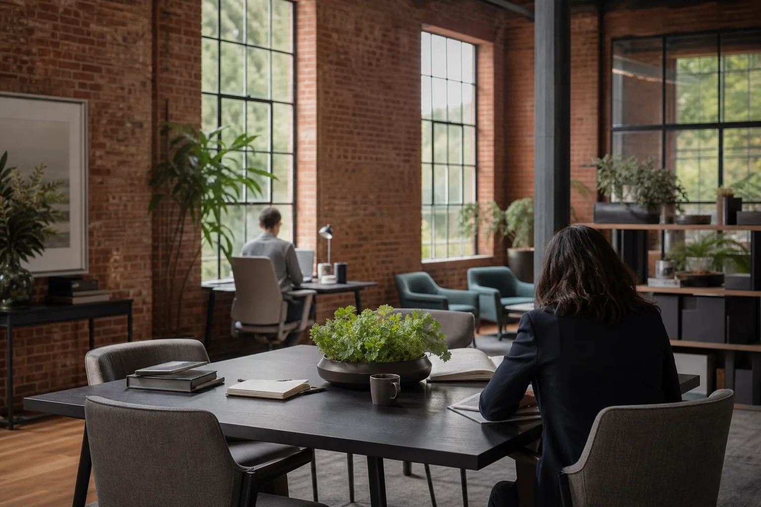 Editorial marketing planning scene for AI SEO in Whitemarsh Island, Georgia