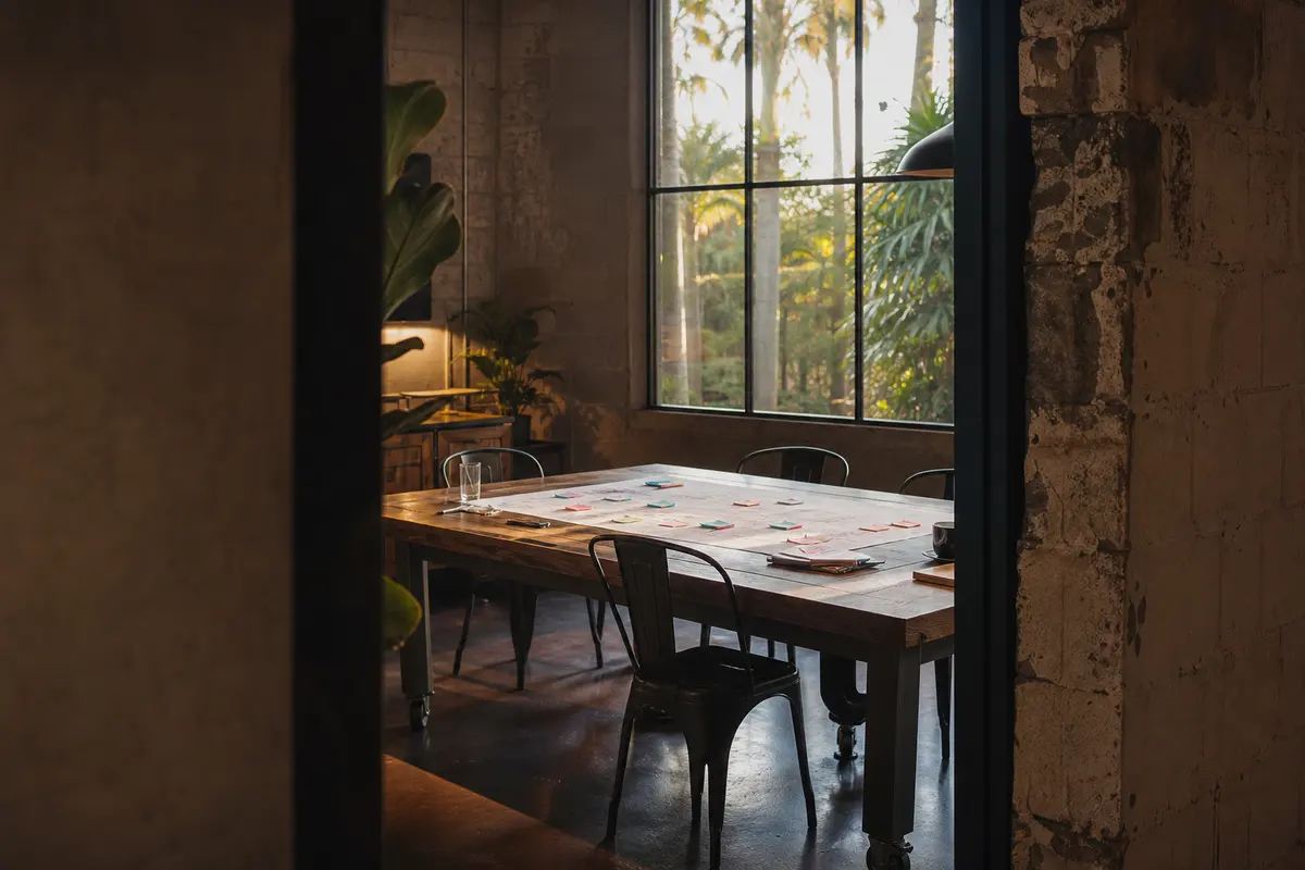 Editorial marketing planning scene for Reputation & Reviews in Hawaiian Paradise Park, Hawaii