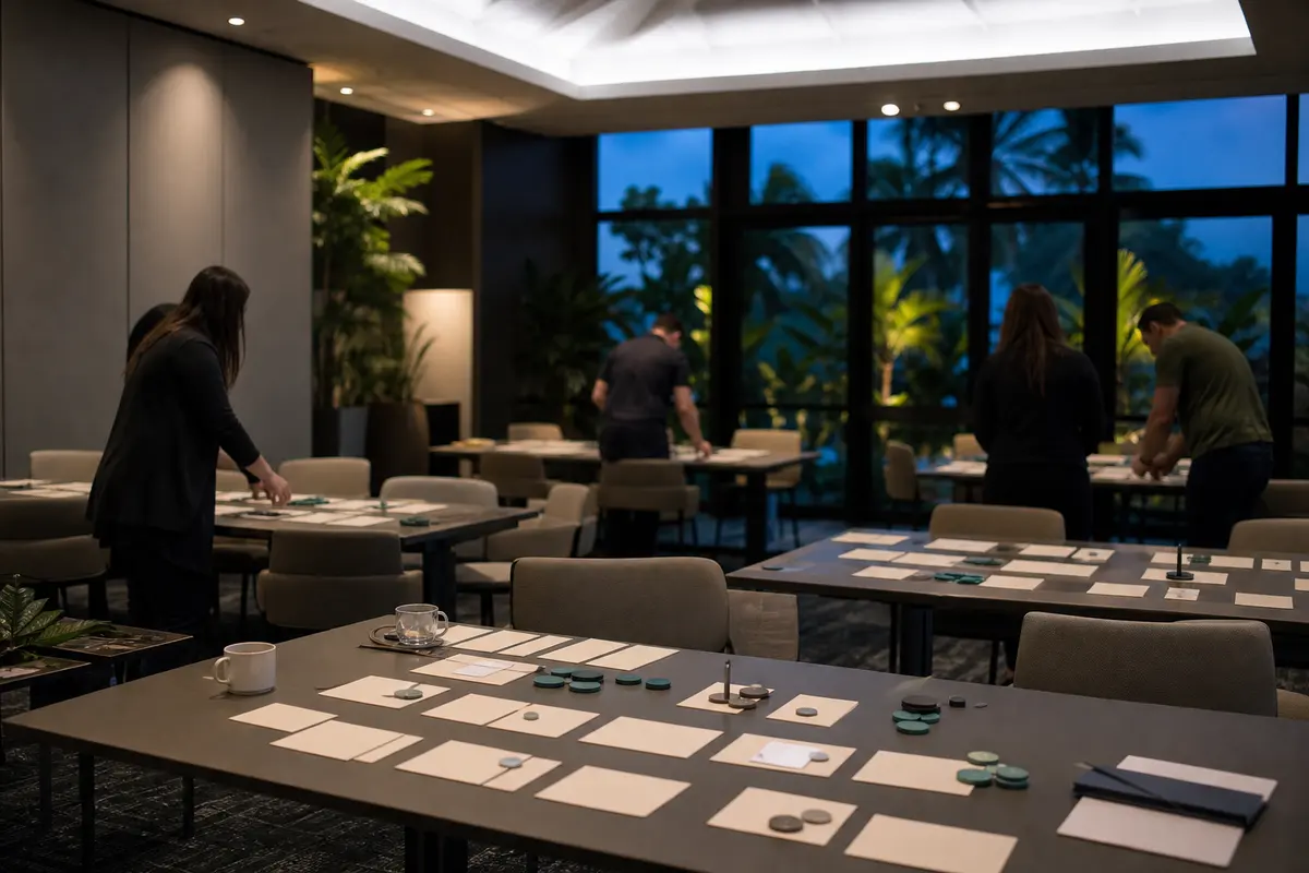 Editorial platform planning scene for Custom Software in Lihue, Hawaii