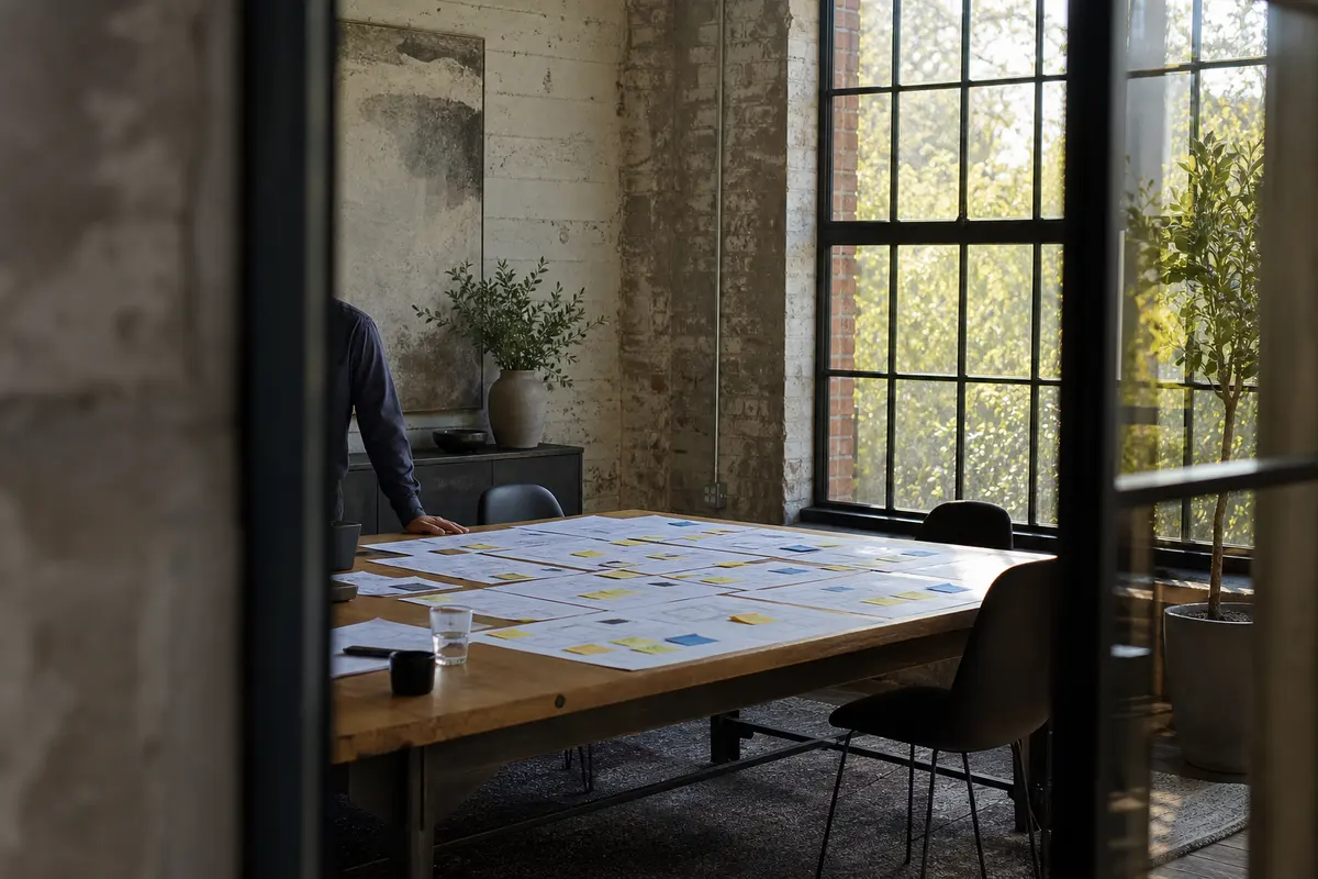 Editorial marketing planning scene for Fruitland, Idaho