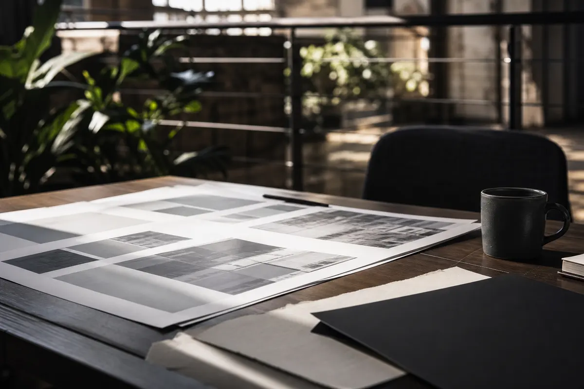 Editorial marketing planning scene for Local Service Ads in Alton, Illinois