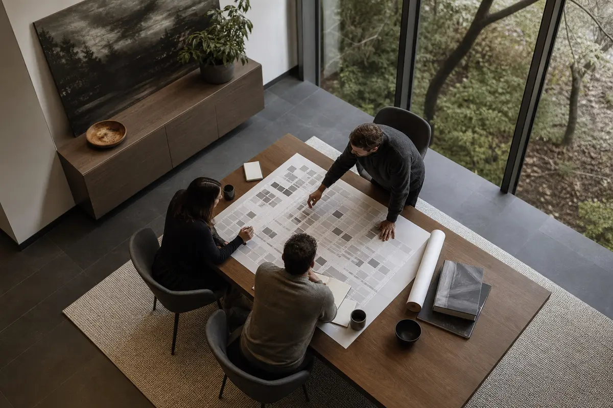 Editorial marketing planning scene for Bensenville, Illinois