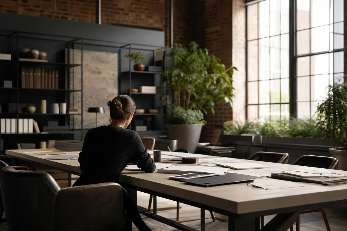 Editorial marketing planning scene for Legal News in Broadview, Illinois
