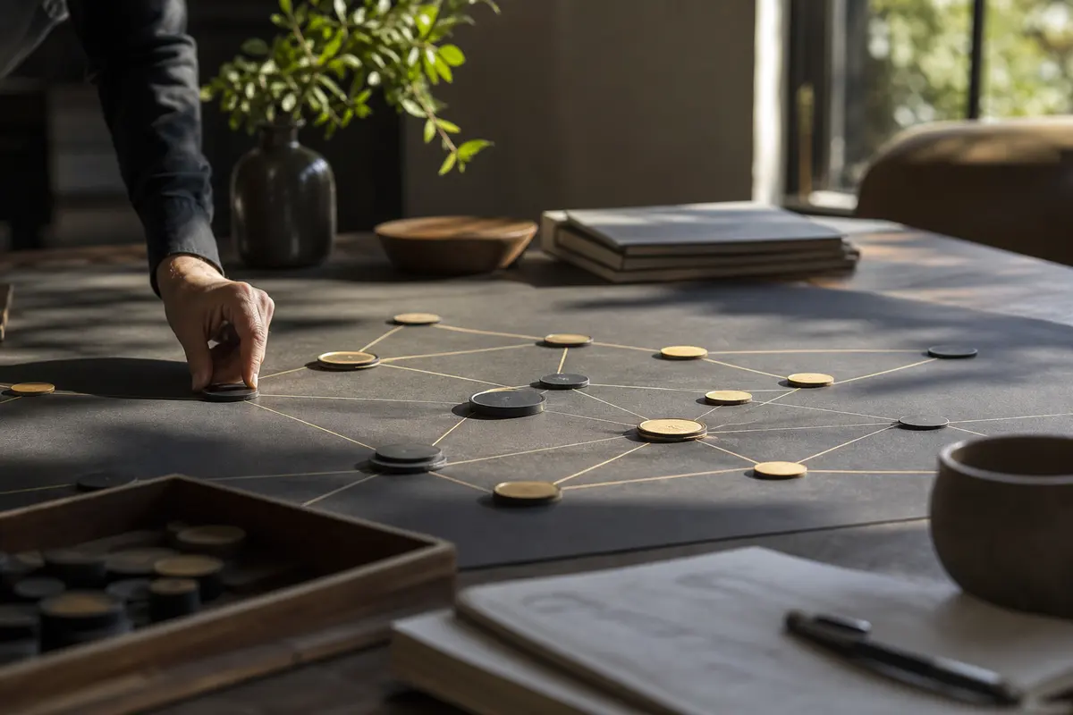 Editorial platform planning scene for Custom Software in Carbondale, Illinois