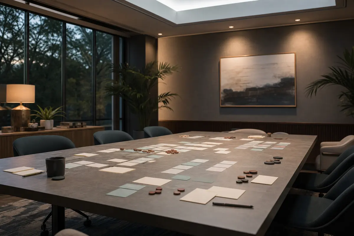 Editorial platform planning scene for Custom Software in Carol Stream, Illinois