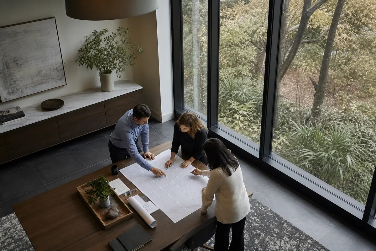 Editorial marketing planning scene for Cary, Illinois