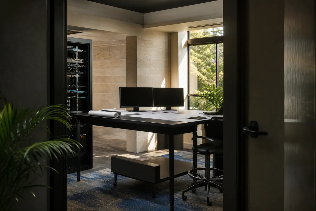 Editorial platform planning scene for Custom Software in Cicero, Illinois