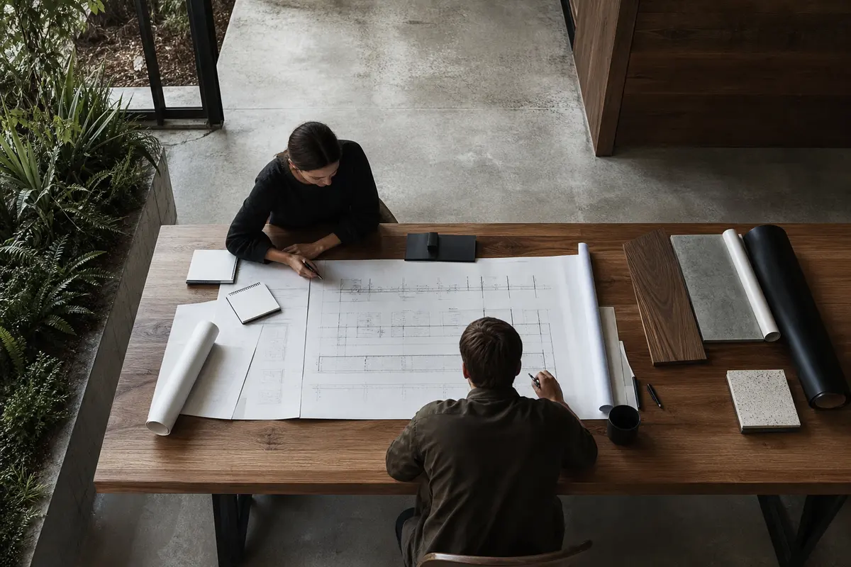 Editorial platform planning scene for Custom Software in Clinton, Illinois