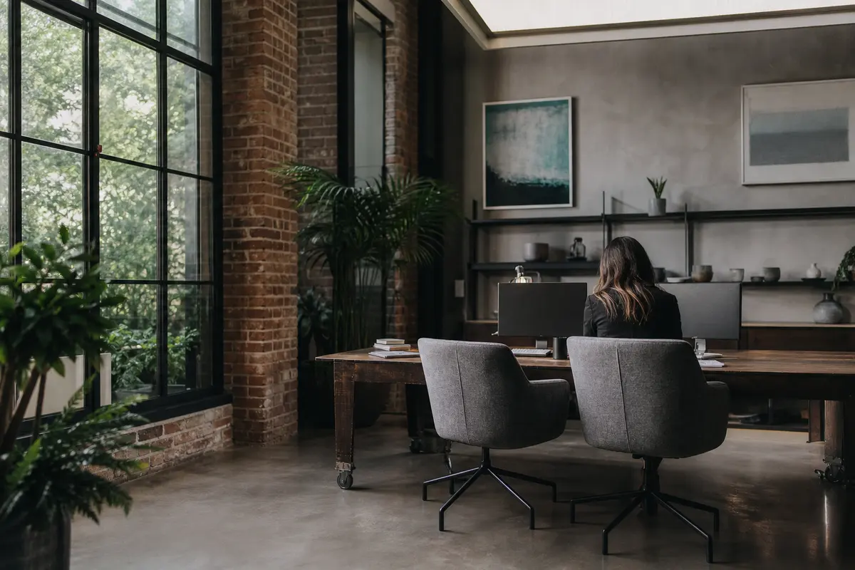 Editorial marketing planning scene for Programmatic SEO in Danville, Illinois