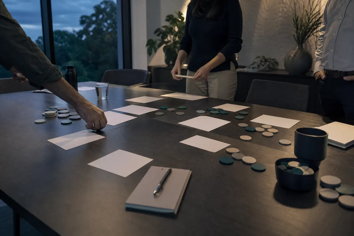 Editorial platform planning scene for Dedicated Hosting in Decatur, Illinois