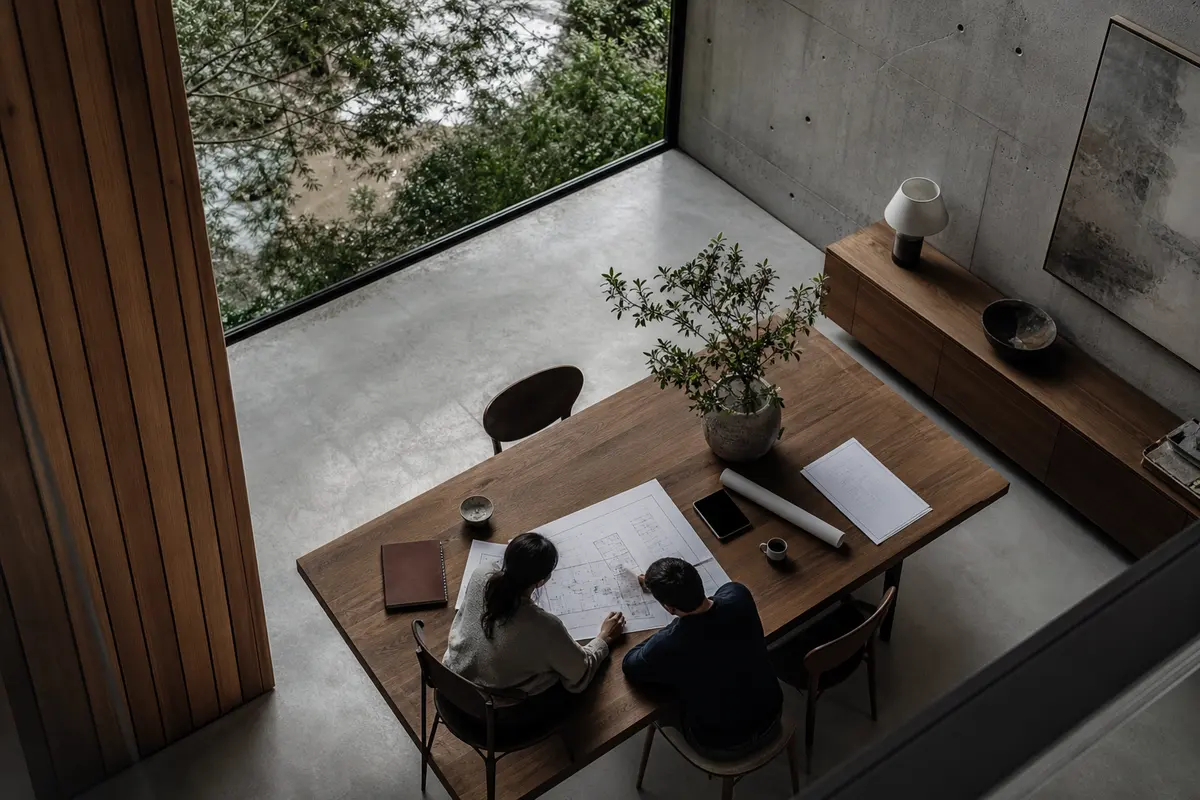 Editorial platform planning scene for Custom Software in Deerfield, Illinois