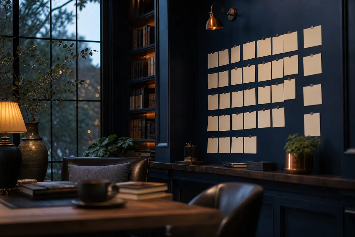 Editorial marketing planning scene for Programmatic SEO in DeKalb, Illinois