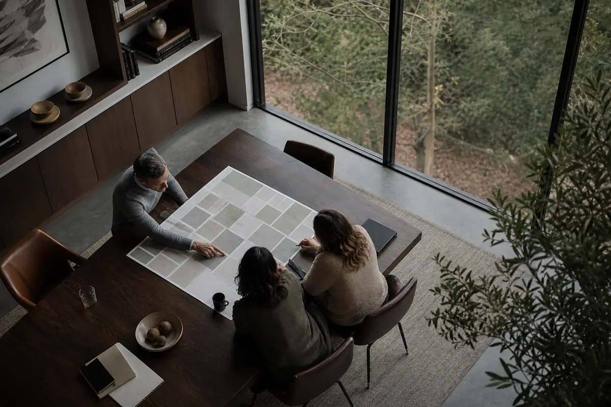 Editorial marketing planning scene for Eureka, Illinois