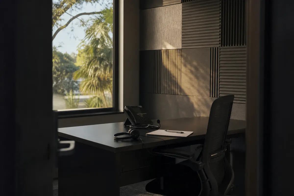 Editorial intake planning scene for AI Answering in Galesburg, Illinois