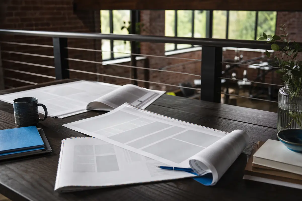 Editorial marketing planning scene for Greenville, Illinois