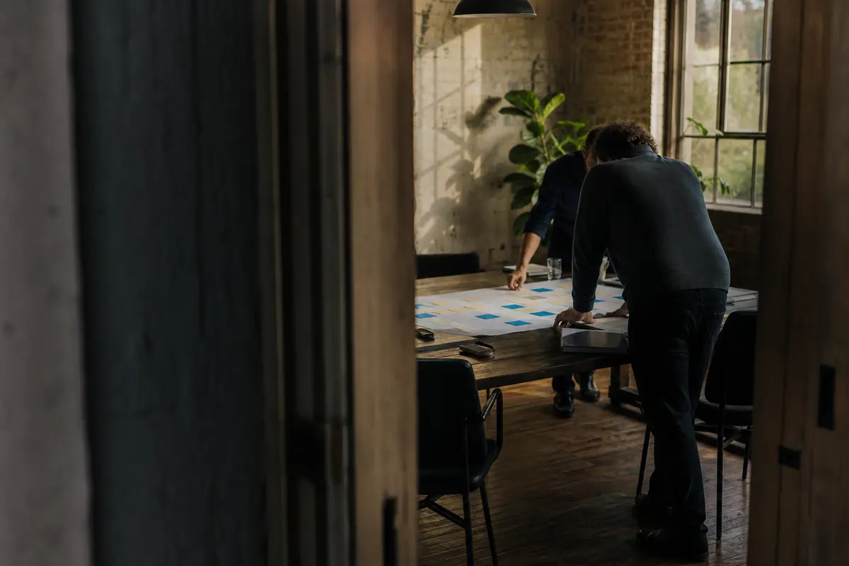 Editorial marketing planning scene for Harvey, Illinois