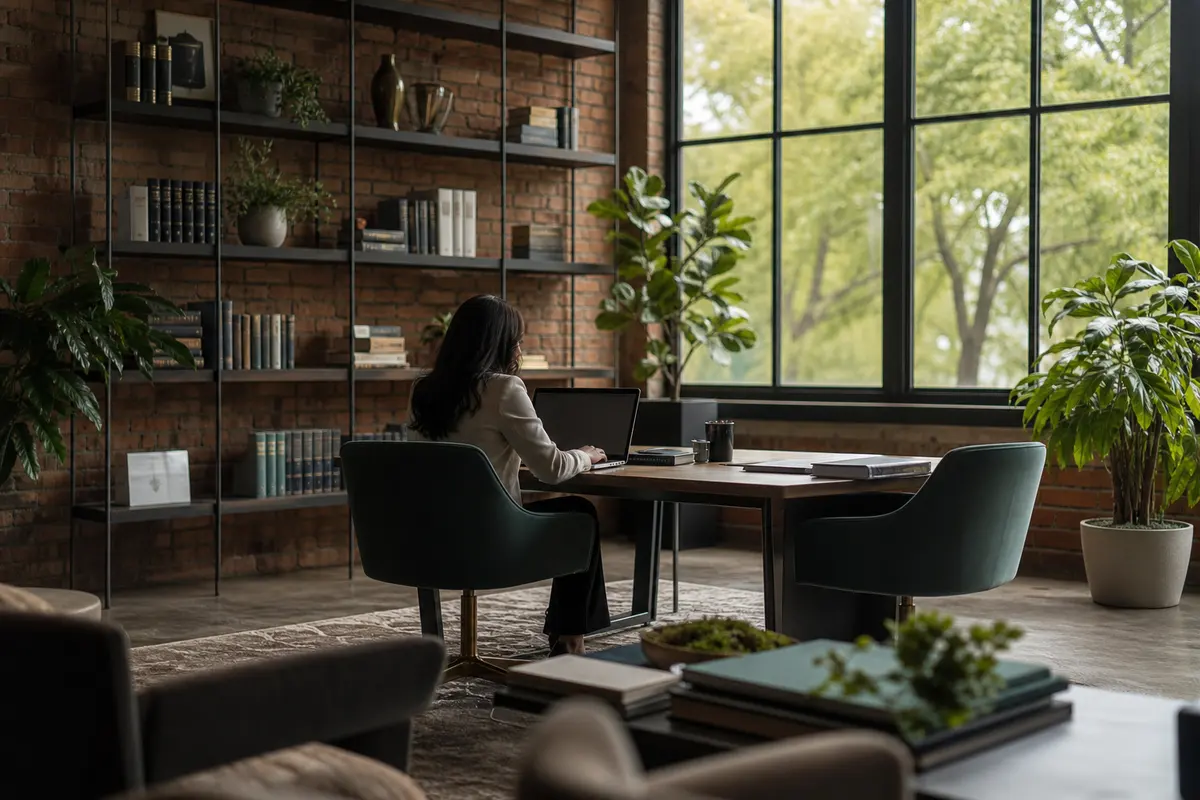 Editorial marketing planning scene for Harwood Heights, Illinois