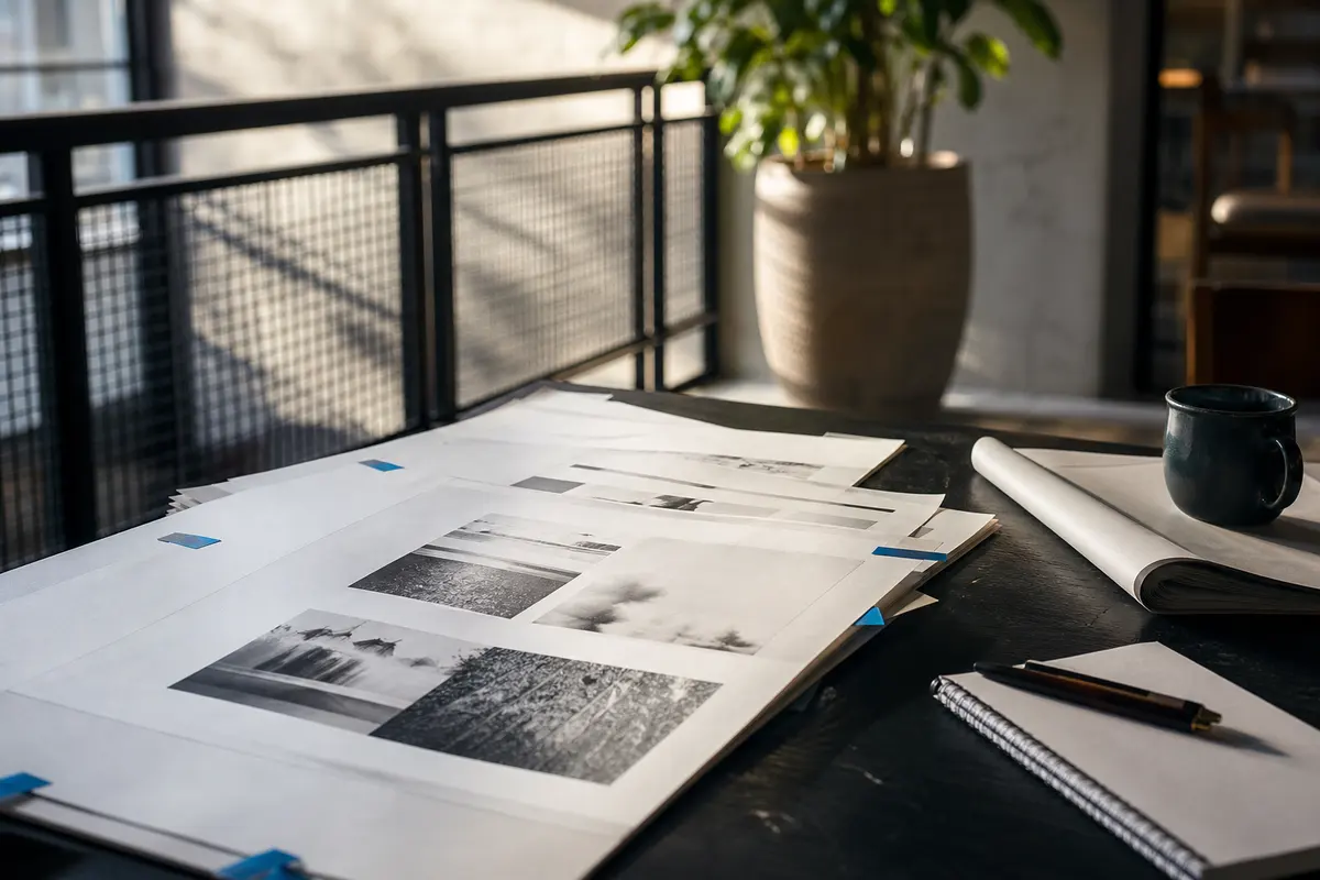 Editorial marketing planning scene for Local Service Ads in Hillsboro, Illinois