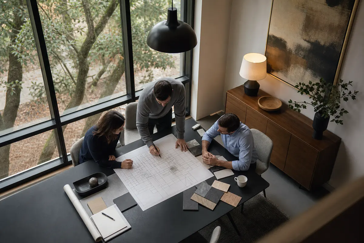 Editorial marketing planning scene for Inverness, Illinois