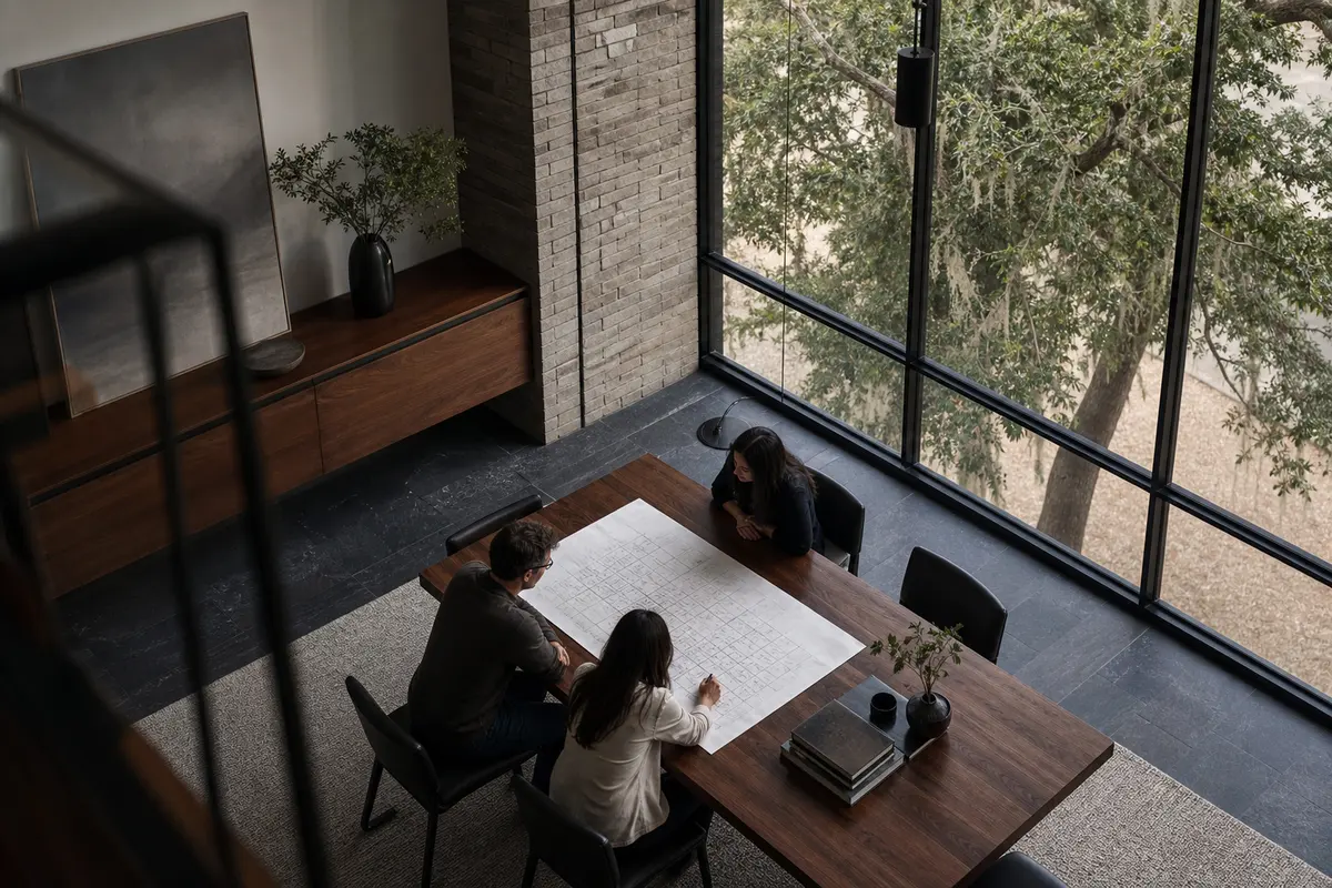 Editorial marketing planning scene for Reputation & Reviews in Lakemoor, Illinois