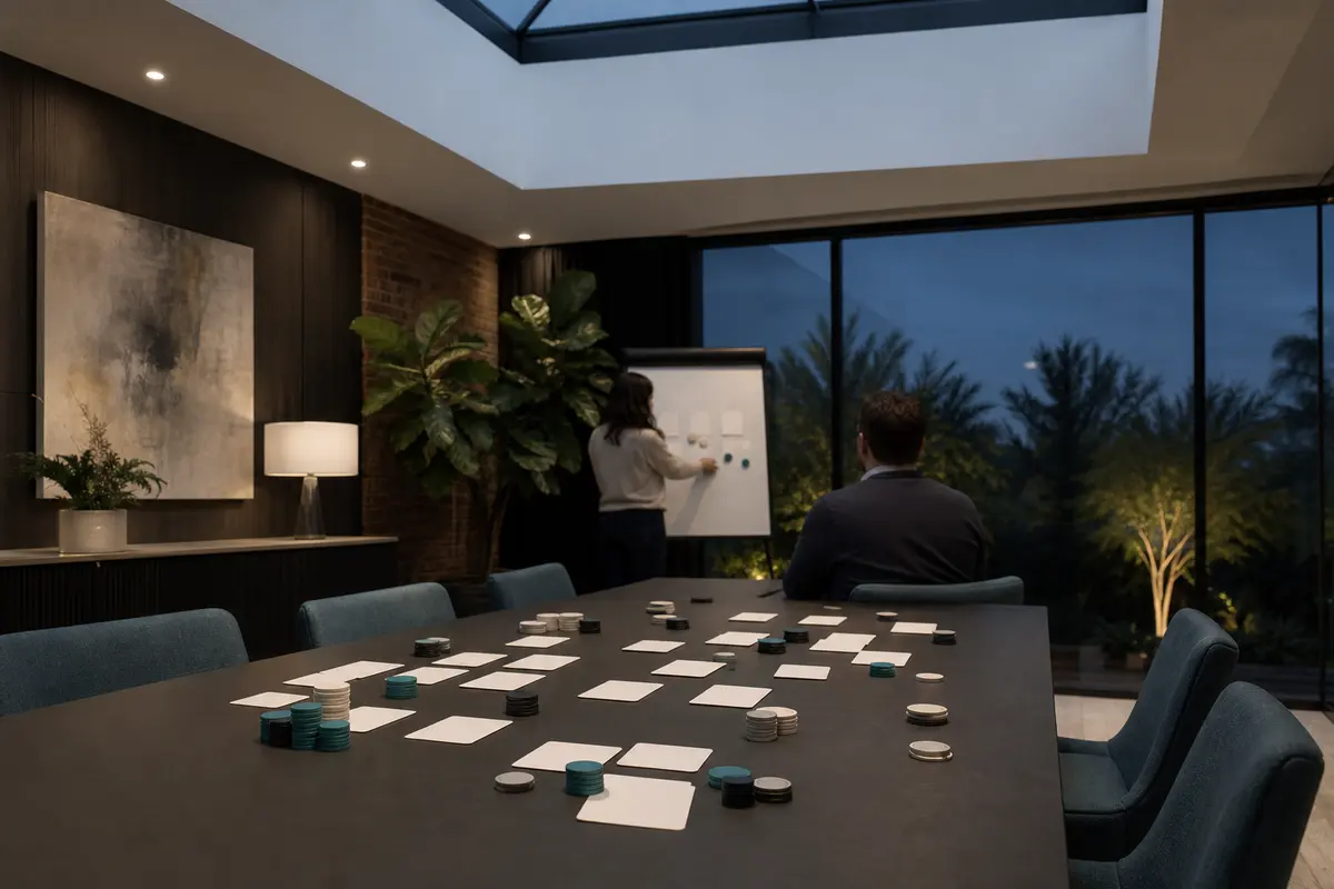 Editorial platform planning scene for Custom Software in LaSalle, Illinois