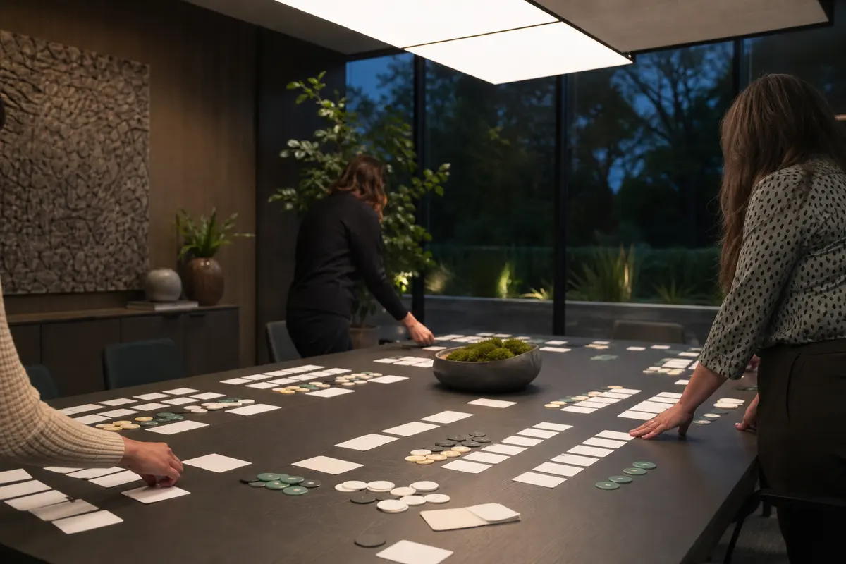 Editorial platform planning scene for Custom Software in Marion, Illinois
