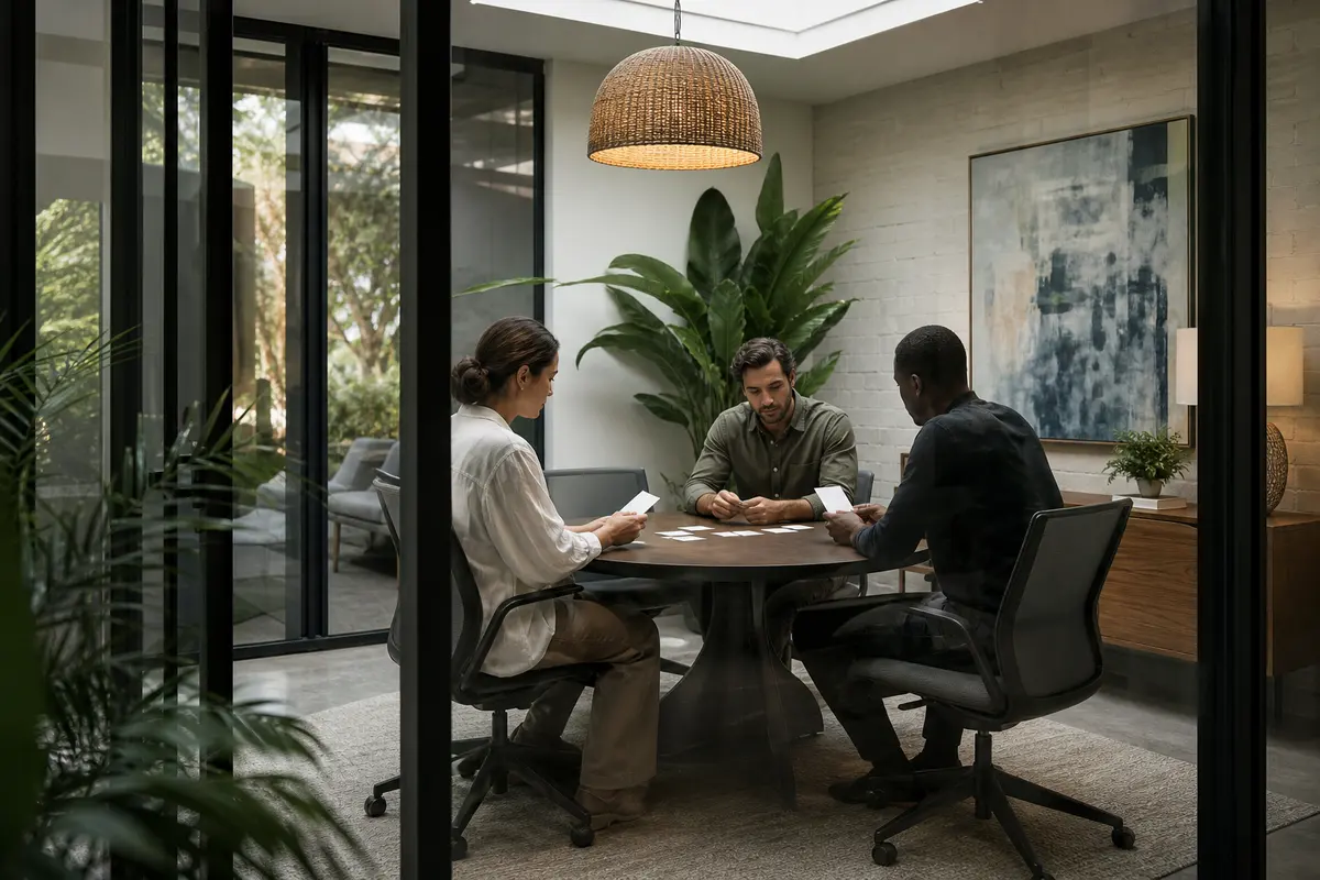 Editorial intake planning scene for Lead Attribution in Markham, Illinois