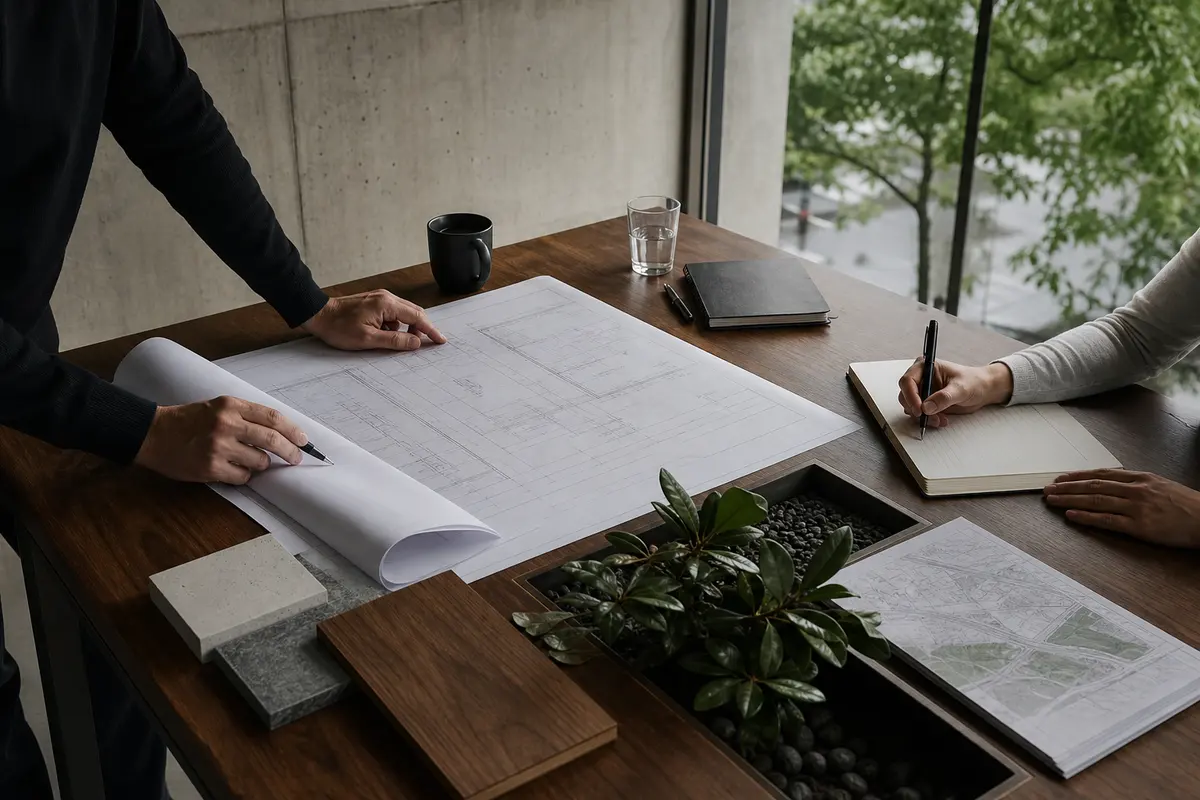 Editorial platform planning scene for Custom Software in Maywood, Illinois