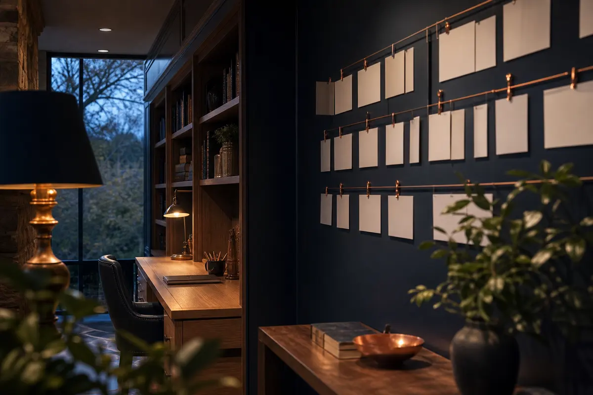 Editorial marketing planning scene for AI SEO in Monticello, Illinois