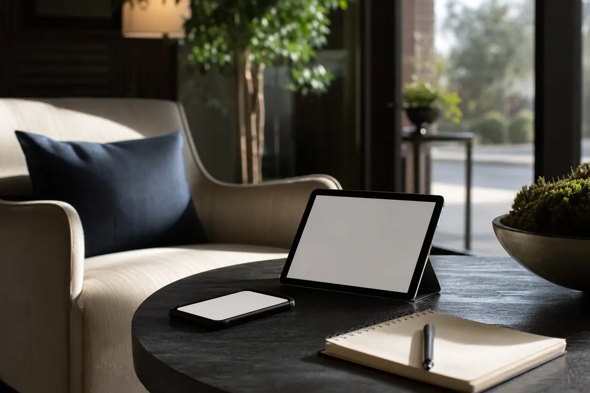 Editorial intake planning scene for Intake Coach in Naperville, Illinois