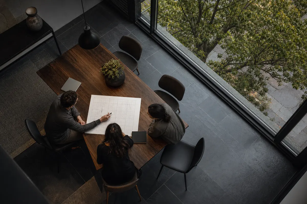 Editorial marketing planning scene for Legal News in Norridge, Illinois