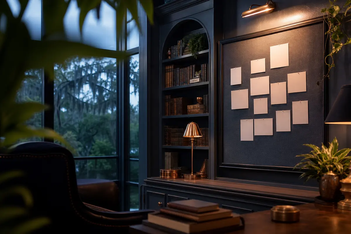 Editorial marketing planning scene for Legal News in North Aurora, Illinois
