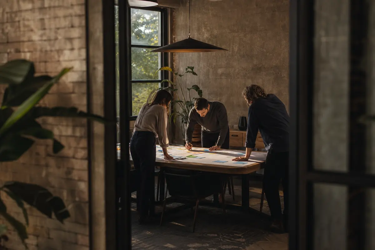 Editorial marketing planning scene for Legal News in North Riverside, Illinois