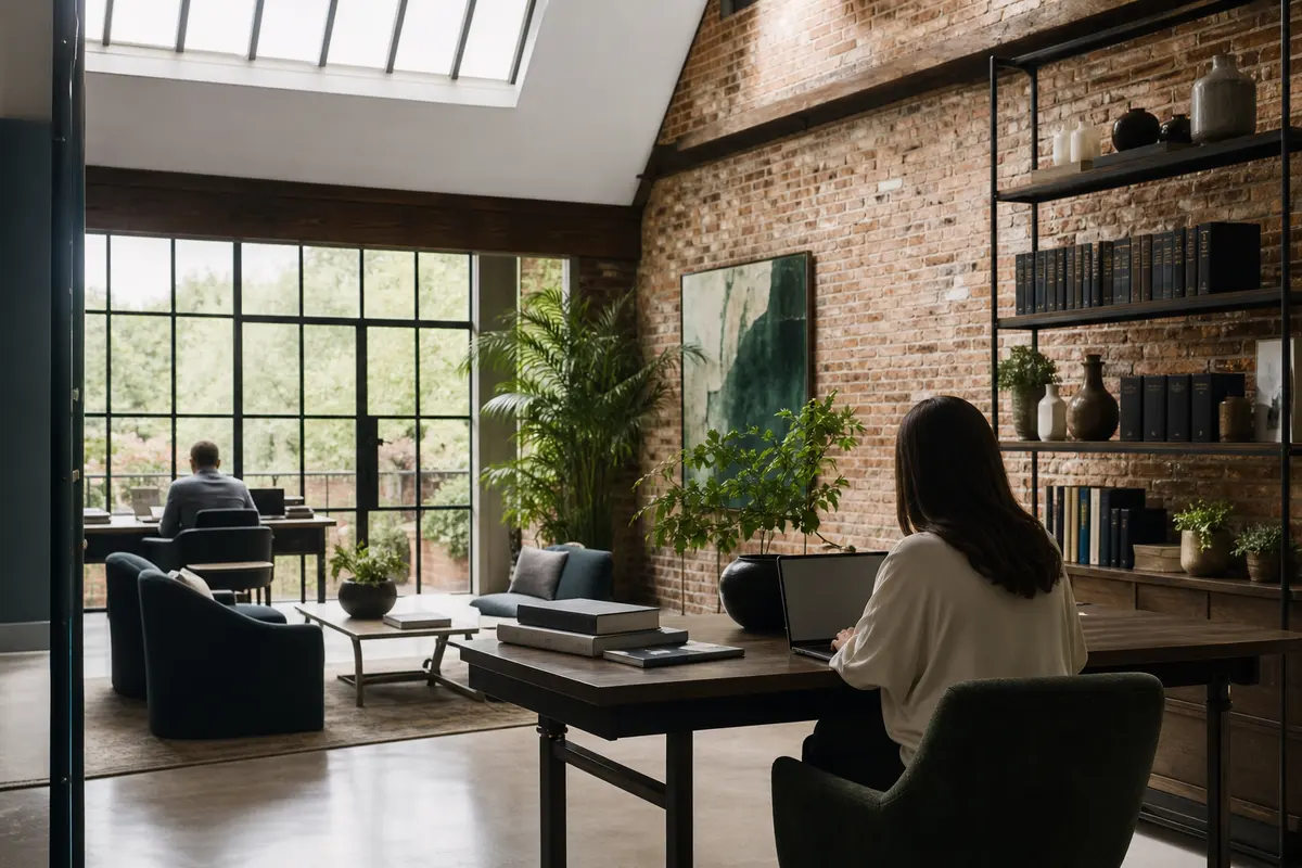 Editorial marketing planning scene for Oak Forest, Illinois