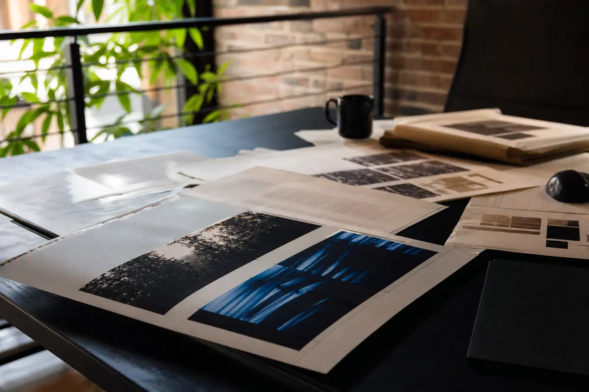 Editorial marketing planning scene for Legal News in O'Fallon, Illinois