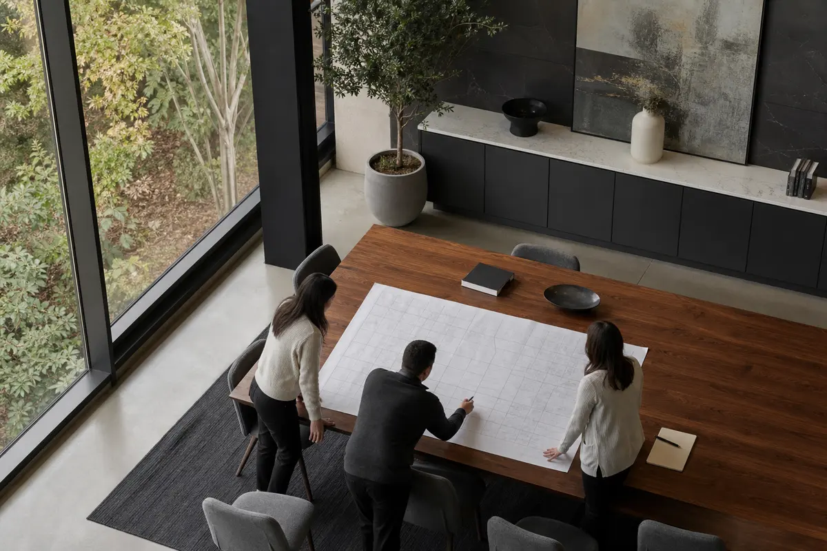 Editorial marketing planning scene for Richton Park, Illinois